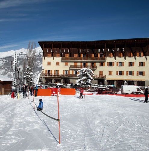 Au pied des pistes